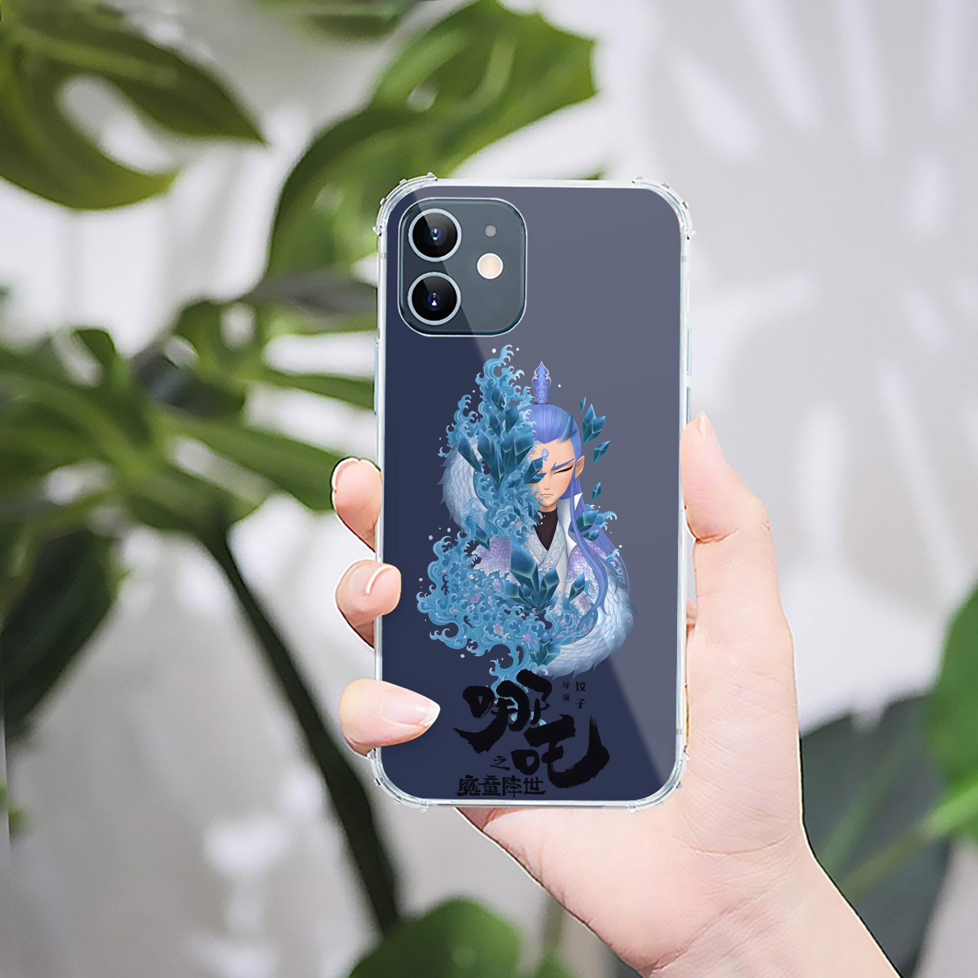 （画像用） Ne Zha 2 ナタ 魔童の大暴れ 【iPhone 12シリーズ対応】透明スマホケース（クリアソフトケース）